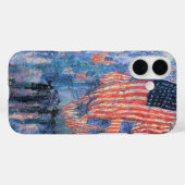 Avenue in Rain von Frederick Childe Hassam Case-Mate iPhone Hülle (Rückseite (Horizontal))