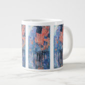 Avenue in Rain von Frederick Childe Hassam Jumbo-Tasse (Vorderseite Rechts)