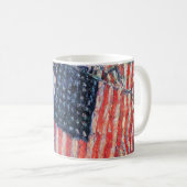 Avenue in Rain von Frederick Childe Hassam Kaffeetasse (VorderseiteRechts)