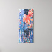 Avenue in Rain von Frederick Childe Hassam Leinwanddruck (Vorderseite)