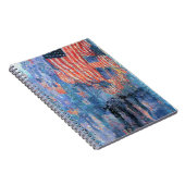 Avenue in Rain von Frederick Childe Hassam Notizblock (Rechte Seite)