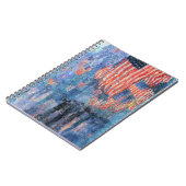 Avenue in Rain von Frederick Childe Hassam Notizblock (Linke Seite)