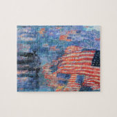 Avenue in Rain von Frederick Childe Hassam Puzzle (Horizontal)