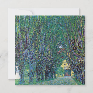 Avenue in Schloss Kammer Park bei Gustav Klimt