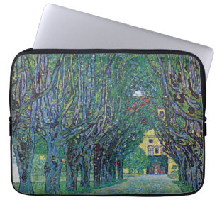 Avenue in Schloss Kammer Park bei Gustav Klimt Laptopschutzhülle