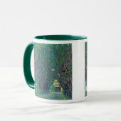 Avenue in Schloss Kammer Park bei Gustav Klimt Tasse (Vorderseite Links)