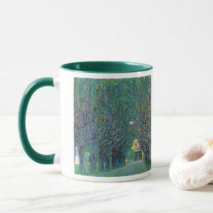 Avenue in Schloss Kammer Park bei Gustav Klimt Tasse
