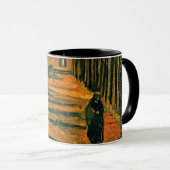 Avenue of Poplars at Sunset Tasse (VorderseiteRechts)