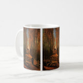 Avenue of Poplars im Herbst von Vincent van Gogh Kaffeetasse (Vorderseite Links)
