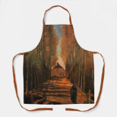 Avenue of Poplars im Herbst von Vincent van Gogh Schürze (Vorderseite)