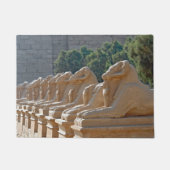 Avenue of Sphinxes in Karnak Temple - Ägypten Fußmatte (Vorderseite)