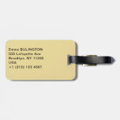 Avenue of Sphinxes in Karnak Temple - Ägypten Gepäckanhänger (Rückseite horizontal)