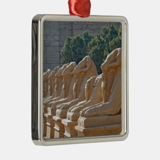 Avenue of Sphinxes in Karnak Temple - Ägypten Ornament Aus Metall (Rechts)