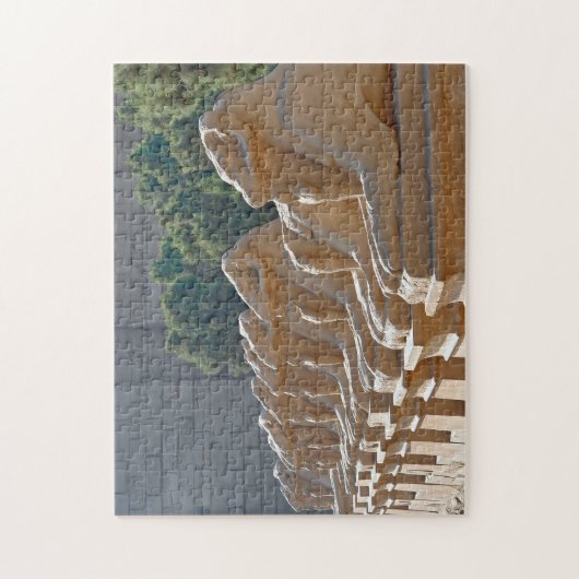 Avenue of Sphinxes in Karnak Temple - Ägypten Puzzle (Vertikal)