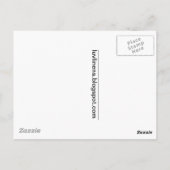 Avenue of State Royal Palms in Florida Postkarte (Rückseite)