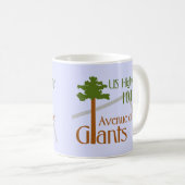 Avenue of the Giants Coffee Tasse (VorderseiteRechts)