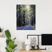 Avenue of the Giants- Humboldt Redwoods State Park Poster (Heimbüro)