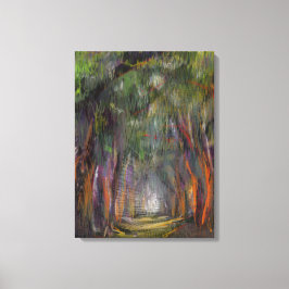 Avenue of the Oaks - Canvas Print Leinwanddruck
