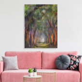 Avenue of the Oaks - Canvas Print Leinwanddruck (Insitu (Wohnzimmer))