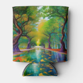 Avenue of Trees Herbstblätter Dosenkühler (Vorderseite)