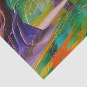 Avenue of Trees Herbstblätter Seidenpapier (Detail)