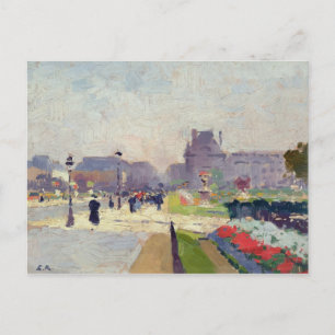 Avenue Paul Deroulede, Tuileries, Paris Postkarte