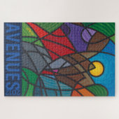 AVENUES 2012 (Text) Puzzle von Darin Jones (Horizontal)
