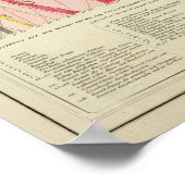 Average of a part of earth's crust poster (Ecke)