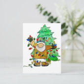 Average Tangled Gnome Postkarte (Stehend Vorderseite)