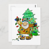 Average Tangled Gnome Postkarte (Vorne/Hinten)