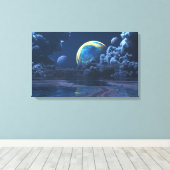 Avernusschalen Leinwanddruck (Insitu (Holzboden))