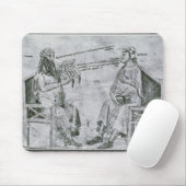 Averroes im Gespräch mit Porphyr Mousepad (Mit Mouse)