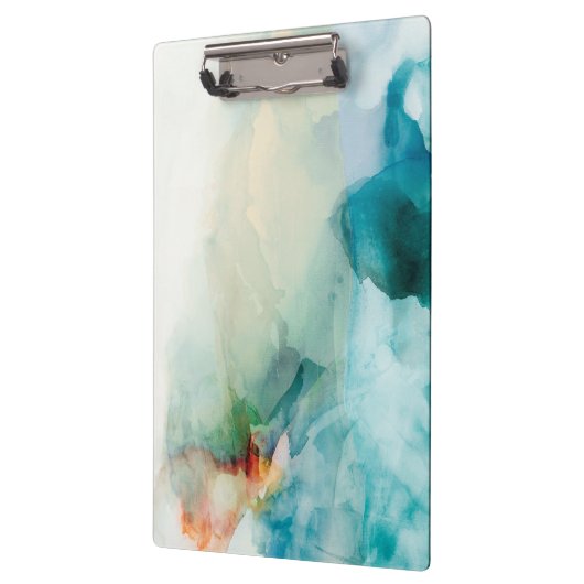 Aversion - Blue Watercolor Klemmbrett (Links)