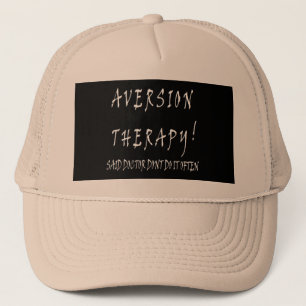 Aversion Therapiedesign lustig für Ärzte Krankensc Truckerkappe