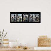 AVERY Alphabet Letter Name Art Poster (Küche)