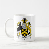 Avery Familienwappen Kaffeetasse (Links)