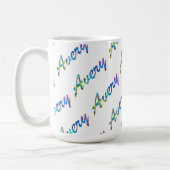 Avery Klassischer Weißer Becher Kaffeetasse (Links)