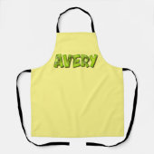 Avery Name Kiwi Design Küchenschürze Schürze (Vorderseite)