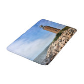Avery Point Lighthouse, Connecticut Bath Mat Badematte (Schrägansicht)