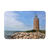 Avery Point Lighthouse, Connecticut Bath Mat Badematte (Vorderseite)