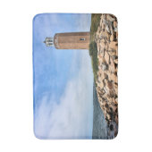 Avery Point Lighthouse, Connecticut Bath Mat Badematte (Vorderseite Vertikal)