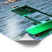 Avery Point Lighthouse, Connecticut Foto Print (Ecke)