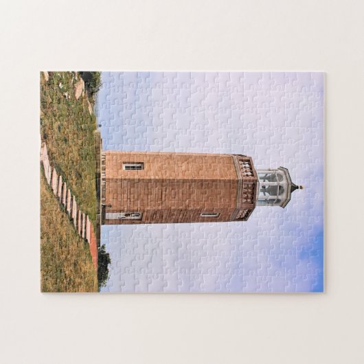 Avery Point Lighthouse, Connecticut Jigsaw Puzzle (Horizontal)