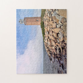 Avery Point Lighthouse, Connecticut Jigsaw Puzzle
