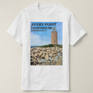 Avery Point Lighthouse, Connecticut T - Shirt
