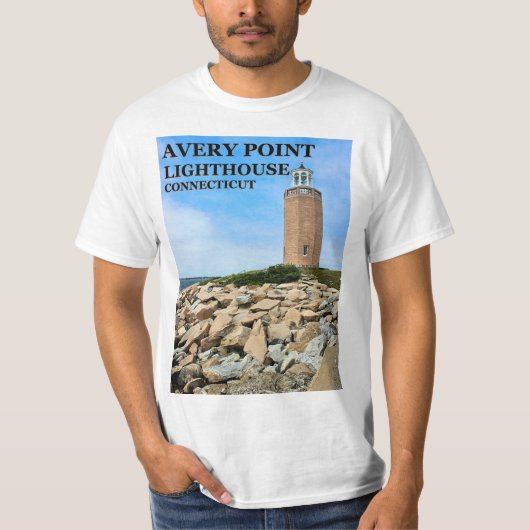 Avery Point Lighthouse, Connecticut T - Shirt (Vorderseite)