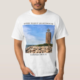 Avery Point Lighthouse, Connecticut T - Shirt