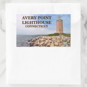 Avery Point Lighthouse, CT Passport Stickers (Tasche)