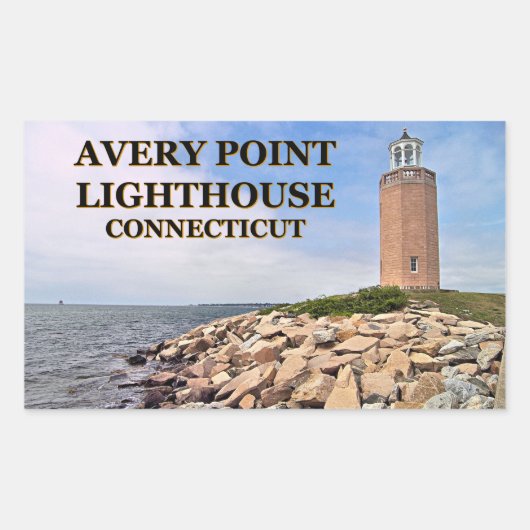 Avery Point Lighthouse, CT Passport Stickers (Vorderseite)