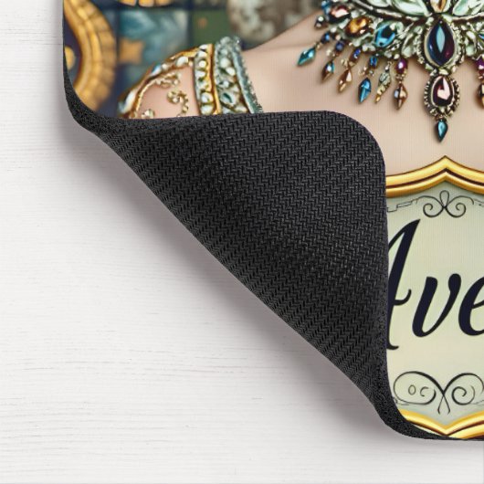 AVERY ~ Schöne Frau ~ Mousepad (Ecke)